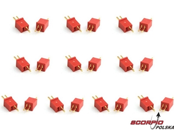 Konektor MINI DEANS męski + żeński 10 par / FO-FS-MDNS/10