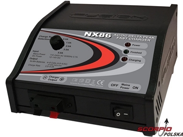 Ładowarka Fusion NX86 4-8 NiMH 0.5-5A AC/DC / FO-FS-NX86E