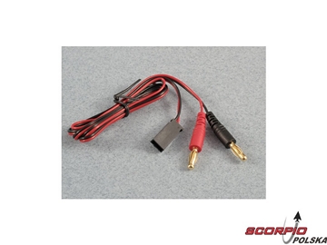 Kabel ładowania z banankami - Futaba Rx / FO-LGL-CLFRX