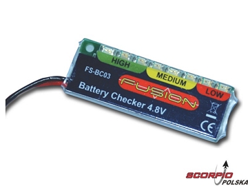 Tester akumulatorów 4.8V NiCd. NiMH / FP-FS-BC03