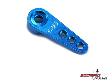 Dźwignia serwa aluminiowa Futaba M3 połówkowa / FP-LG-SA02F