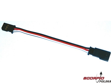 Kabel przedłużający Futaba HD 100mm / FP-LGL-FTX0100