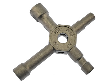 Klucz krzyżowy 4-drożny 5.5/7/8/10mm / FT-LG008