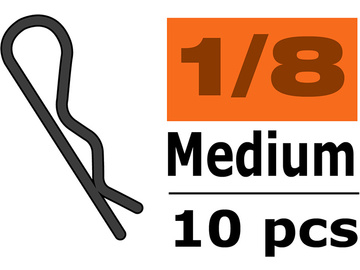 Spinka karoserii średnia 45° czarna (10) / GF-0410-014