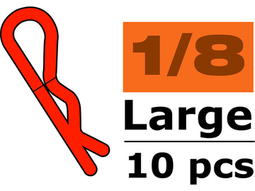 Spinka karoserii duża 45° czerwona (10) / GF-0410-023