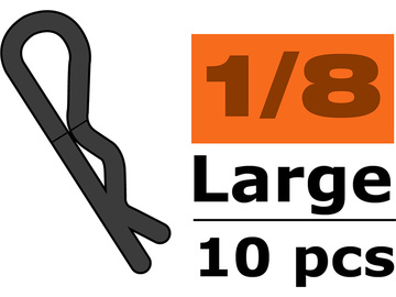 Spinka karoserii duża 45° czarna (10) / GF-0410-024