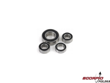Łożysko 5x13x4C ceramika kryte 695-2RS/C (2) / GF-0510-004