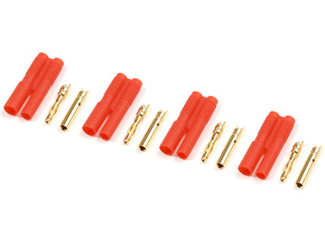 Konektor złocony 2.0mm plastykowa obudowa (4) / GF-1001-001