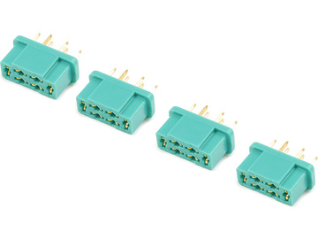 Konektor złocony MPX męski (4) / GF-1004-002