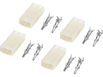 Konektor złocony Tamiya żeński (4) / GF-1008-003