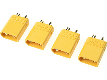 Konektor złocony XT-30 żeński (4) / GF-1030-003