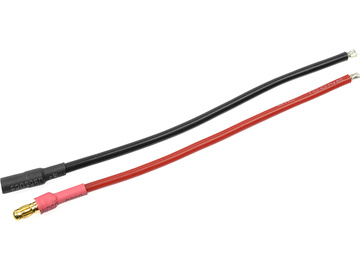 Konektor złocony 3.5mm M+F kabel 14AWG 10cm (1para / GF-1051-001