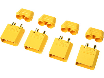 Konektor złocony XT-90H żeński (4) / GF-1053-003