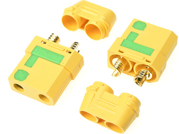 Konektor złocony XT-90S Anti Spark męski (2) / GF-1054-002
