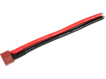 Konektor złocony Deans żeński z kablem 12AWG / GF-1070-005