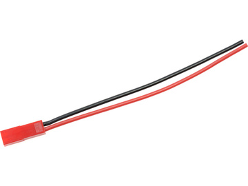 Konektor złocony BEC żeński kabel 20AWG 10cm (1) / GF-1075-003