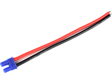 Konektor złocony EC2 męski z kablem 14AWG / GF-1076-001