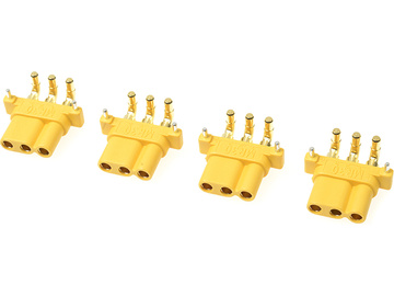 Konektor złocony MR-30PW z osłonką męski (4) / GF-1086-002
