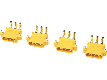 Konektor złocony MR-30PW z osłonką żeński (4) / GF-1086-003