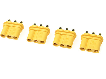 Konektor złocony MR-30PB z osłonką męski (4) / GF-1087-002