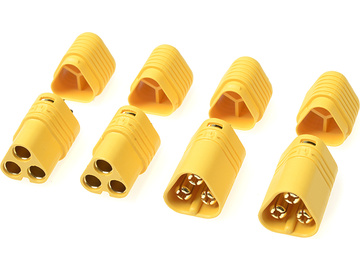 Konektor złocony MT-60 z osłonką (2 pary) / GF-1091-001