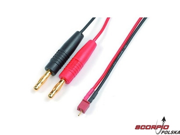 Przewód ładowarki z banankami - Mini Deans (20AWG) / GF-1200-050