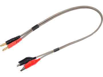 Kabel ładowania Pro - krokodylki 14AWG 40cm / GF-1207-033