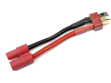 Przewód konwersji Deans M -> 3.5mm złocony (14AWG) / GF-1300-072