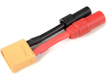 Przewód konwersji XT-90 żeński - AS-150 + XT-150 10AWG / GF-1301-147