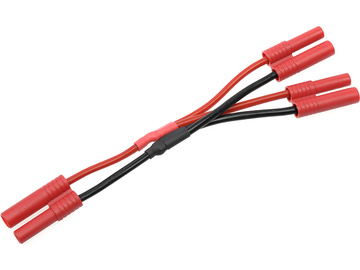 Przewód Y równoległy 4.0mm złocony 14AWG / GF-1320-121
