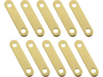 Złocone łączniki akumulatorów 22.0mm (10) / GF-1330-002