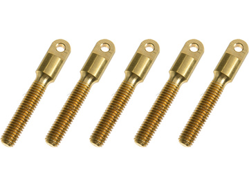 Końcówka gwintowana mosiądz M4 na linkę (5) / GF-2104-004