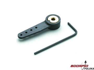 Dźwignia sterów 33mm jednostronna z piastą śr. 3mm / GF-2131-002