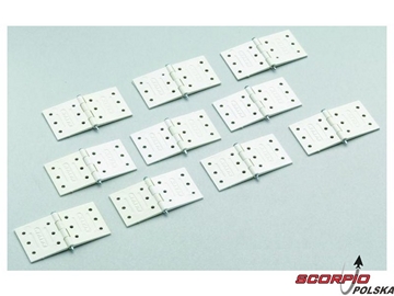 Zawias nylonowy ze stalowym czopem duży (10) / GF-2150-002