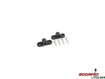 Uchwyt T nylonowy M5 z wkrętami (2) / GF-2153-002