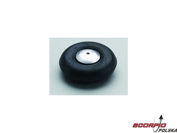 Koło ogonowe 10mm z aluminiową piastą / GF-2300-001