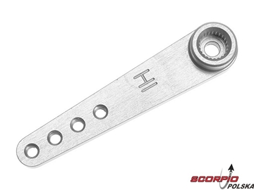 Dźwignia serwa aluminiowa prosta 48mm 24T/Hitec / GF-3153-003