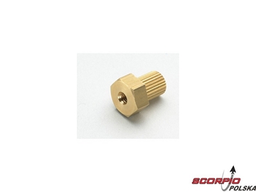 Koncówka kardanu wału łodzi gwint M3x0.5 / GF-4004-009