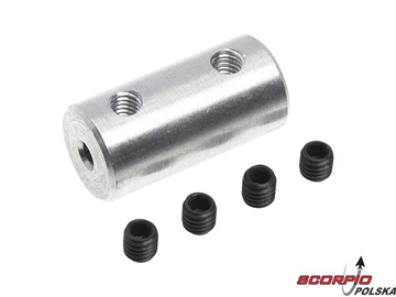 Sprzęgło wału 2.3/2.0mm, śr. 9mm / GF-4005-002