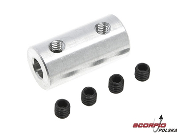Sprzęgło wału 2.3/4.0mm, śr. 9mm / GF-4005-004
