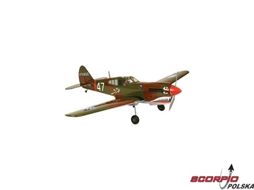 P-40 Warhawk ARF se zatahovacím podvozkem / HAN2850