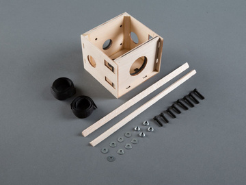 Fokker D7: Łoże silnika elektro Fokker D7: Łoże silnika elektro / HAN289016