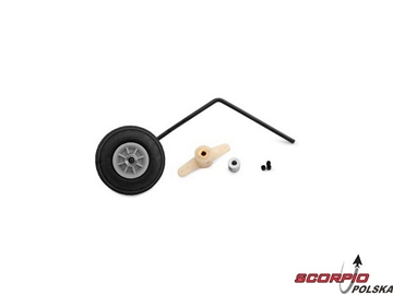 Spitfire Mk IXC 30ccm - podwozie ogonowe / HAN449517