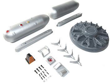 Ki-43 Oscar 60ccm: Makietowe dodatki Ki-43 Oscar 60ccm: Makietowe dodatki / HAN472020