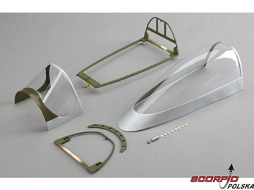 P-51D Mustang 60ccm - kabina P-51D Mustang 60ccm - kabina / HAN477007