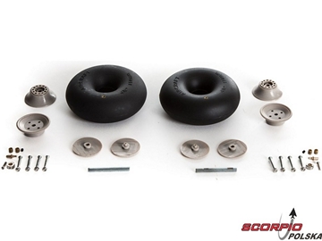 Carbon Cub 15cc - koła 11.4 cm Carbon Cub 15cc - koła 11.4 cm / HAN506515