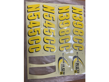 Carbon Cub 15cc - naklejki Carbon Cub 15cc - naklejki / HAN506519