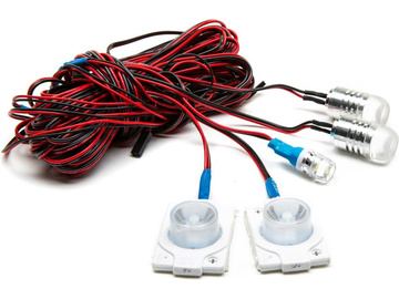 Hangar 9 zestaw oświetlenia LED: Carbon Cub FX-3 100-200cc Hangar 9 zestaw oświetlenia LED: Carbon Cub FX-3 100-200cc / HAN528013