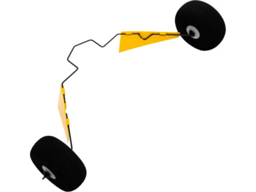 Hobbyzone podwozie z kołami: UMX Champ AE 515mm / HBZ-3068