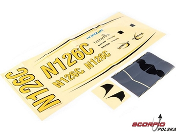 Carbon Cub S+ 1.3m: Naklejki Carbon Cub S+ 1.3m: Naklejki / HBZ3229